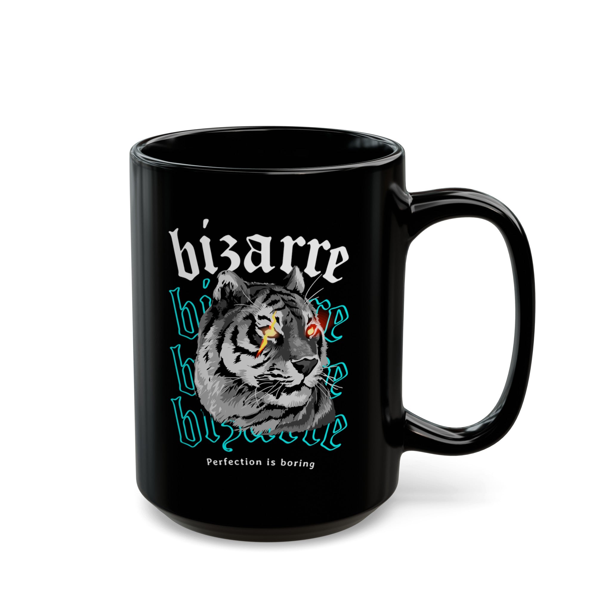 Bizarre Black Mug (11oz, 15oz)-Phoenix Styles