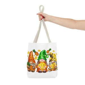 Pineapple Gnomes Tote Bag-Phoenix Styles