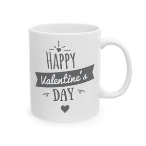 Happy Valentines Day Ceramic Mug-Phoenix Styles