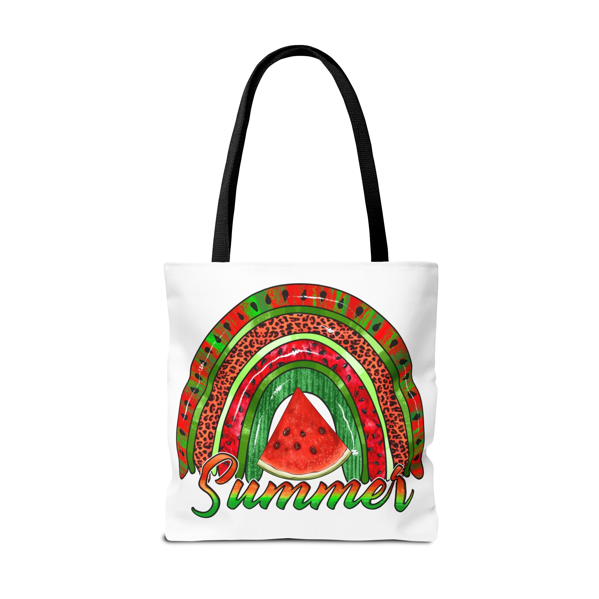 Summer Watermelon Rainbow Tote Bag-Phoenix Styles