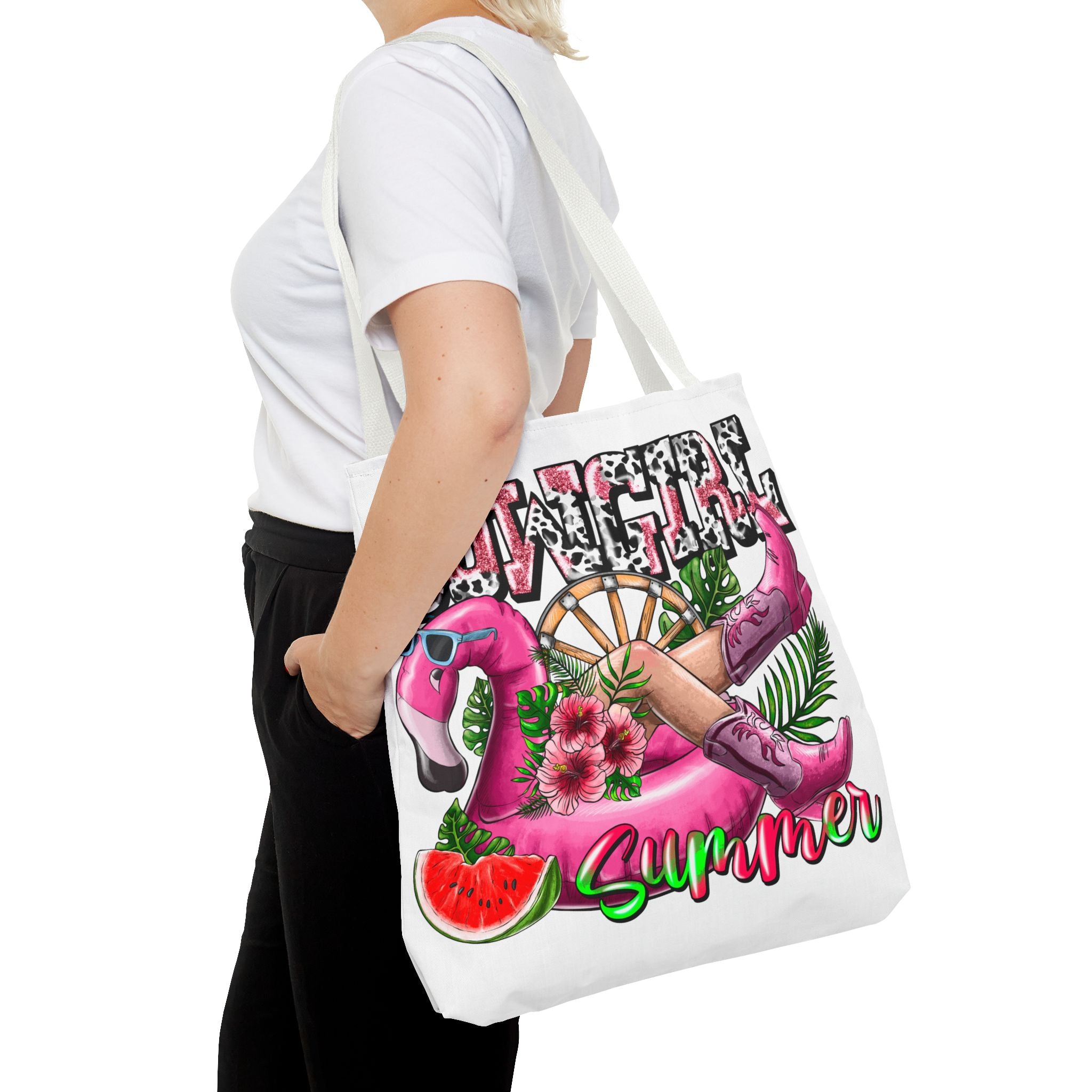 Cowgirl Summer Tote Bag-Phoenix Styles