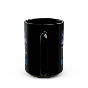 New York Solar Eclipse Black Mug (11oz, 15oz)-Phoenix Styles