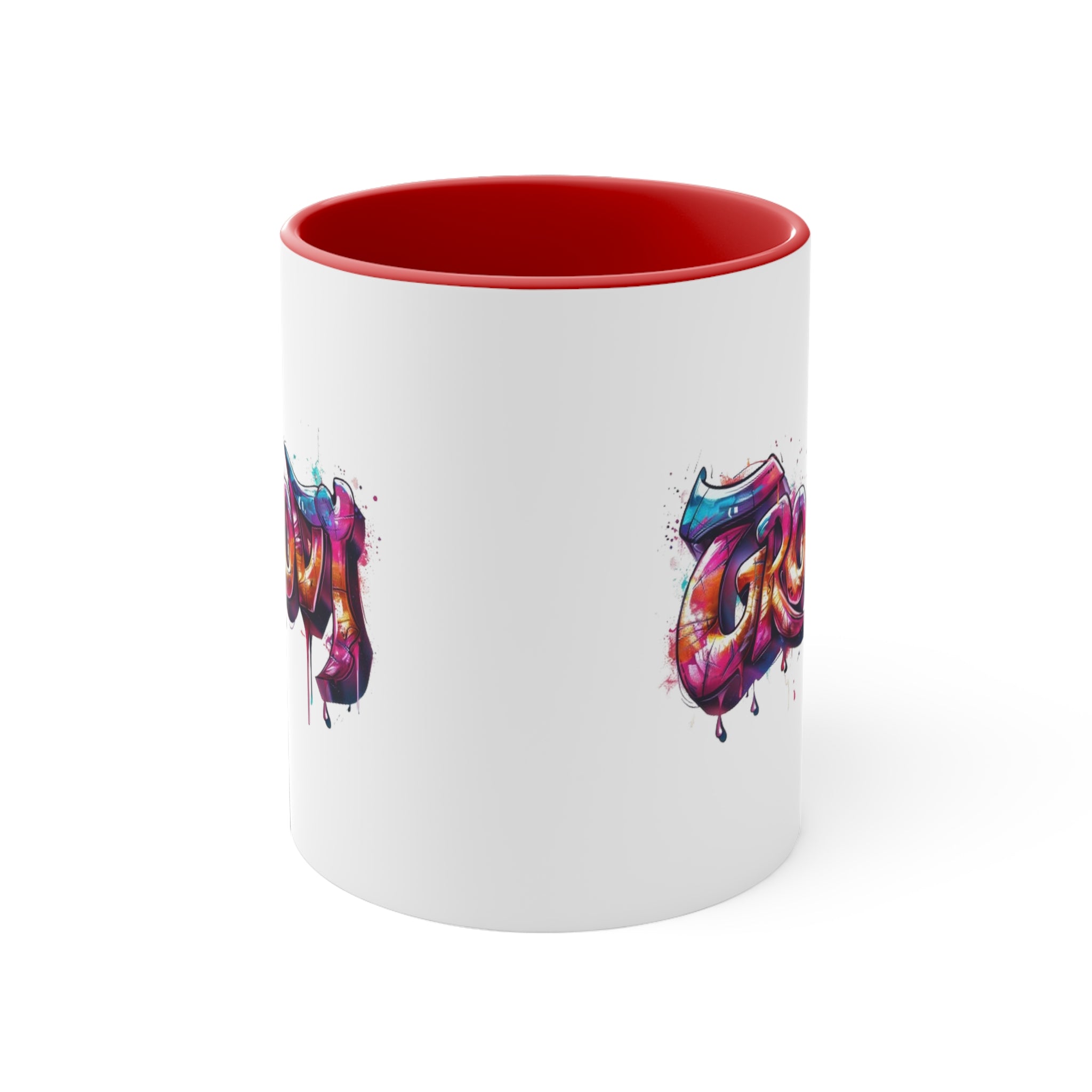 Groovy Accent Coffee Mug, 11oz-Phoenix Styles