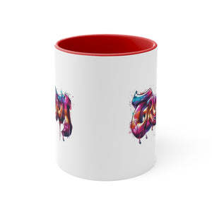 Groovy Accent Coffee Mug, 11oz-Phoenix Styles