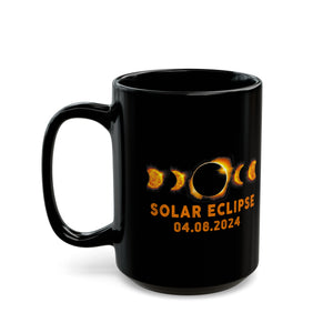 Solar Eclipse Black Mug (11oz, 15oz)-Phoenix Styles