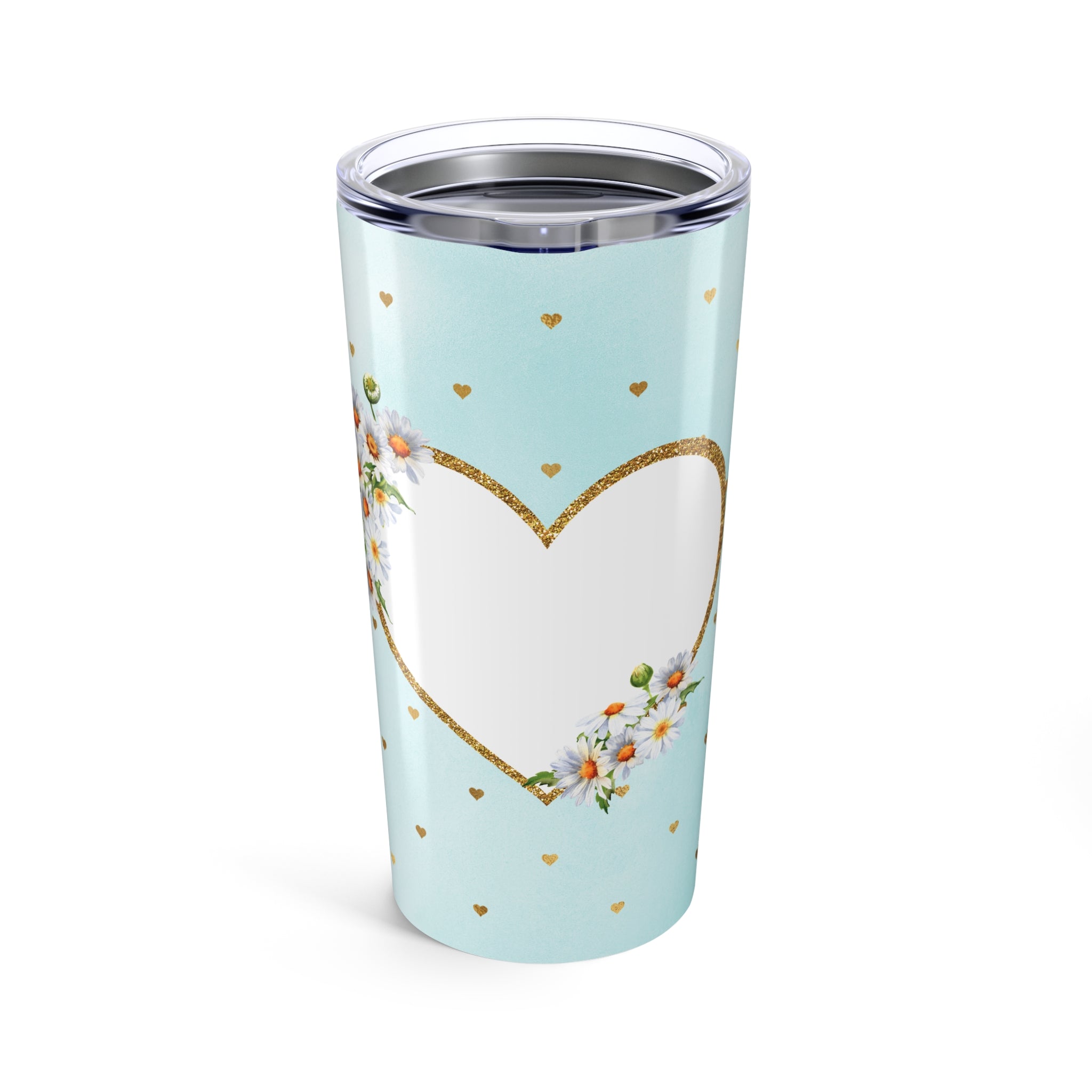 Heart Of Daisy Valentines Tumbler 20oz