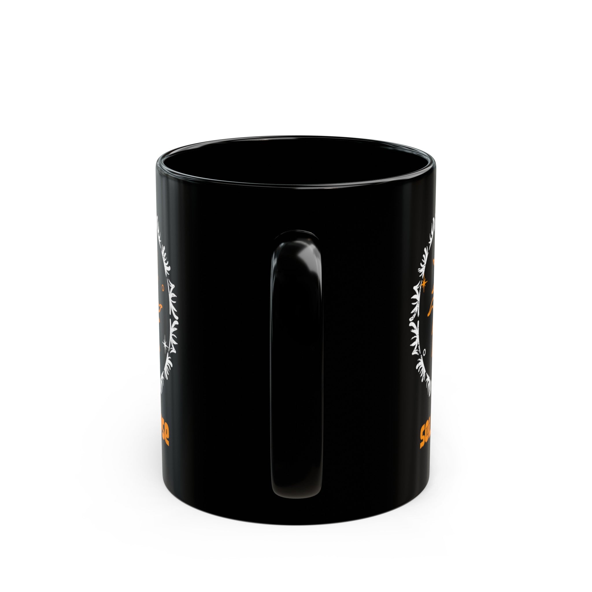 Solar Eclipse Black Mug (11oz, 15oz)-Phoenix Styles