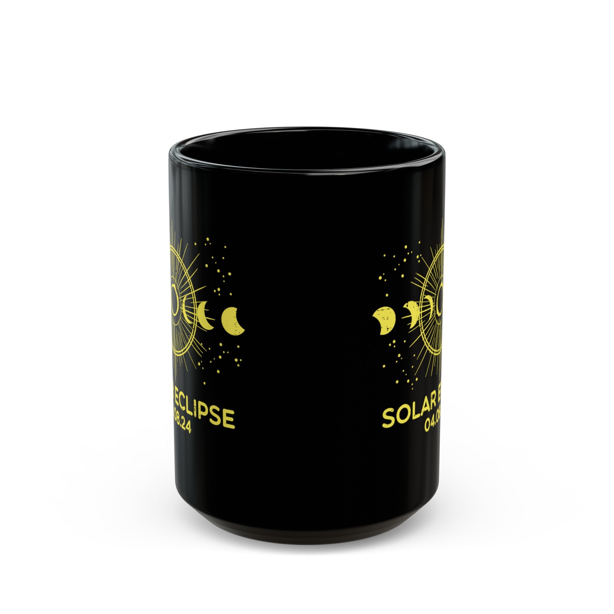 Solar Eclipse Black Mug (11oz, 15oz)-Phoenix Styles