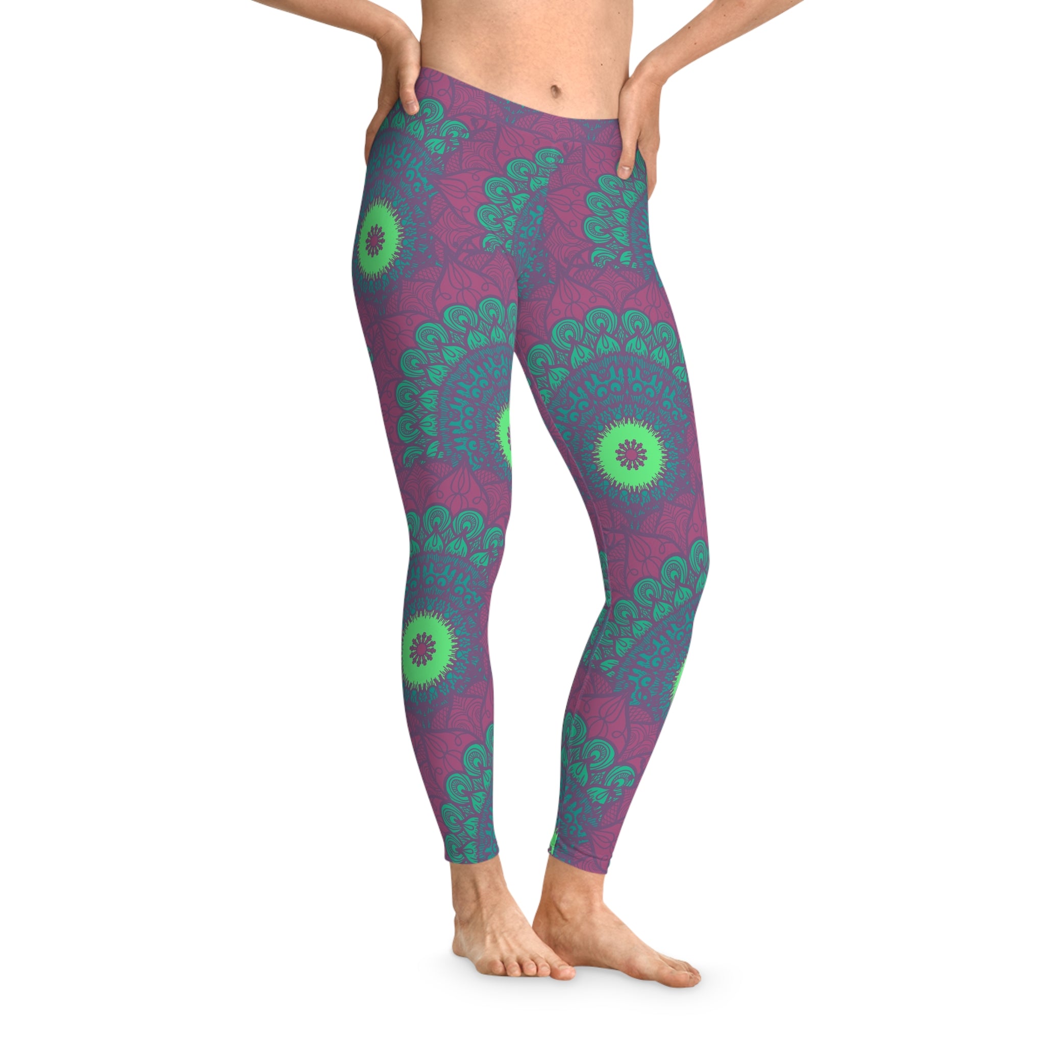 Zen Blossom Stretchy Leggings