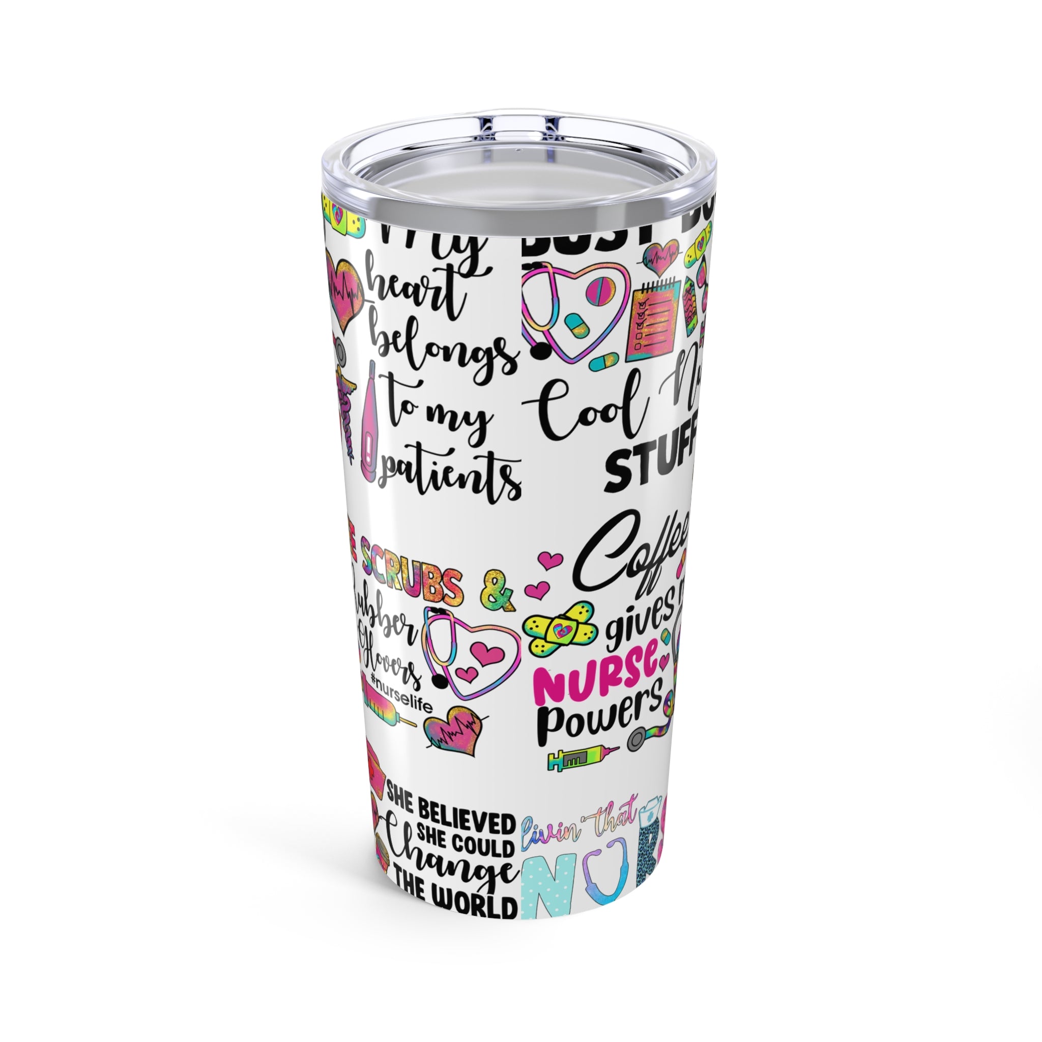 Inspirational Nurse Tumbler 20oz - Perfect Gift for Healthcare Heroes