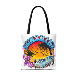 Sunshine On My Mind Tote Bag-Phoenix Styles