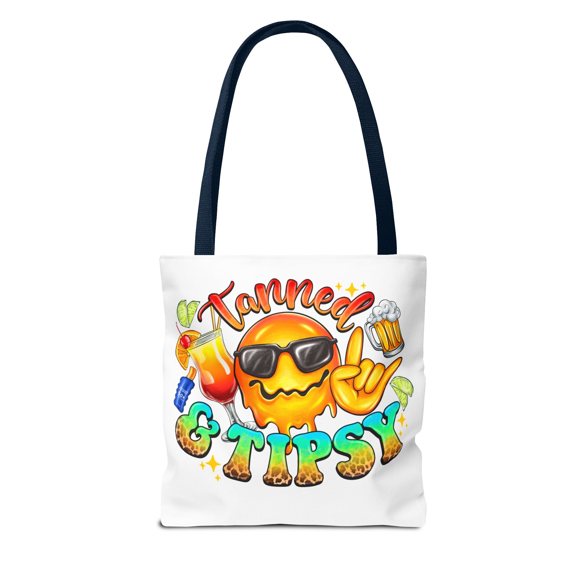 Tanned and Tipsy Tote Bag-Phoenix Styles