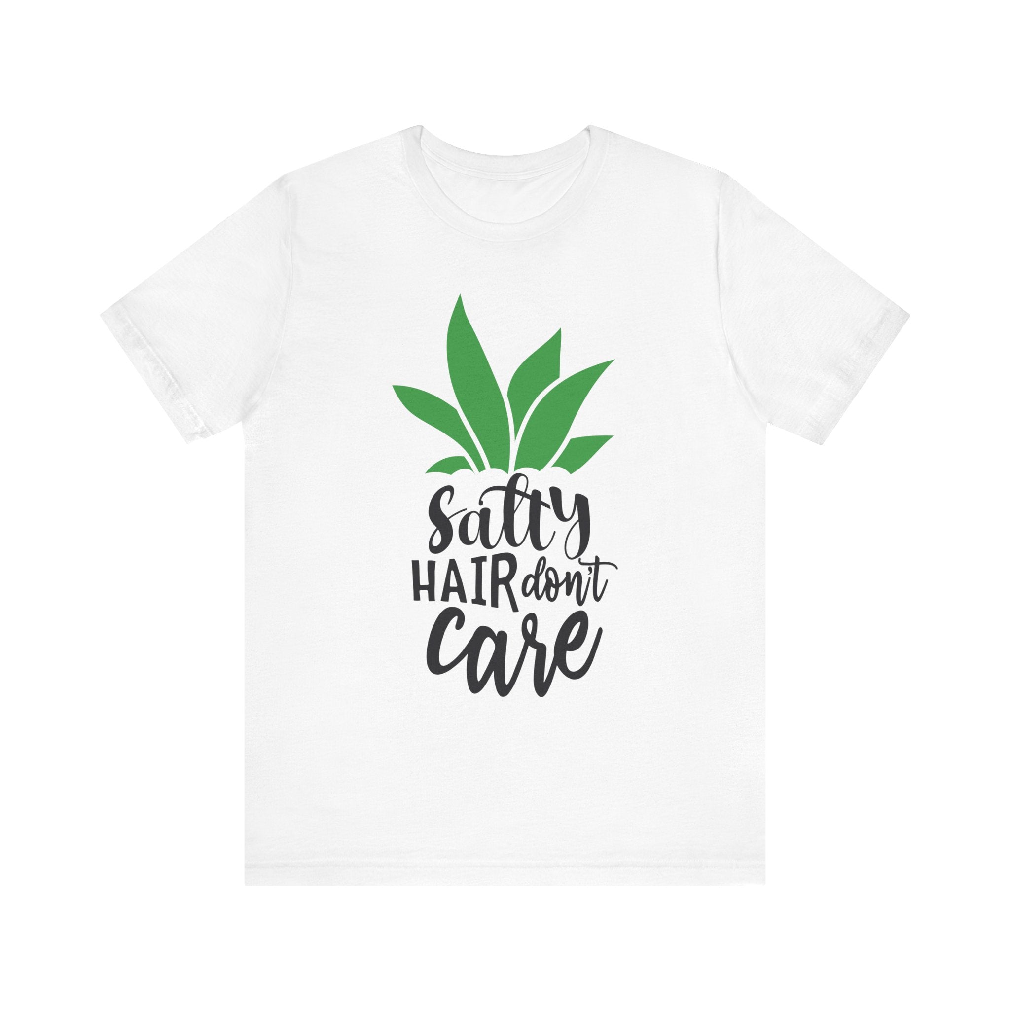 Salty Hair Don't Care Unisex Tee - Casual Beach Vibes