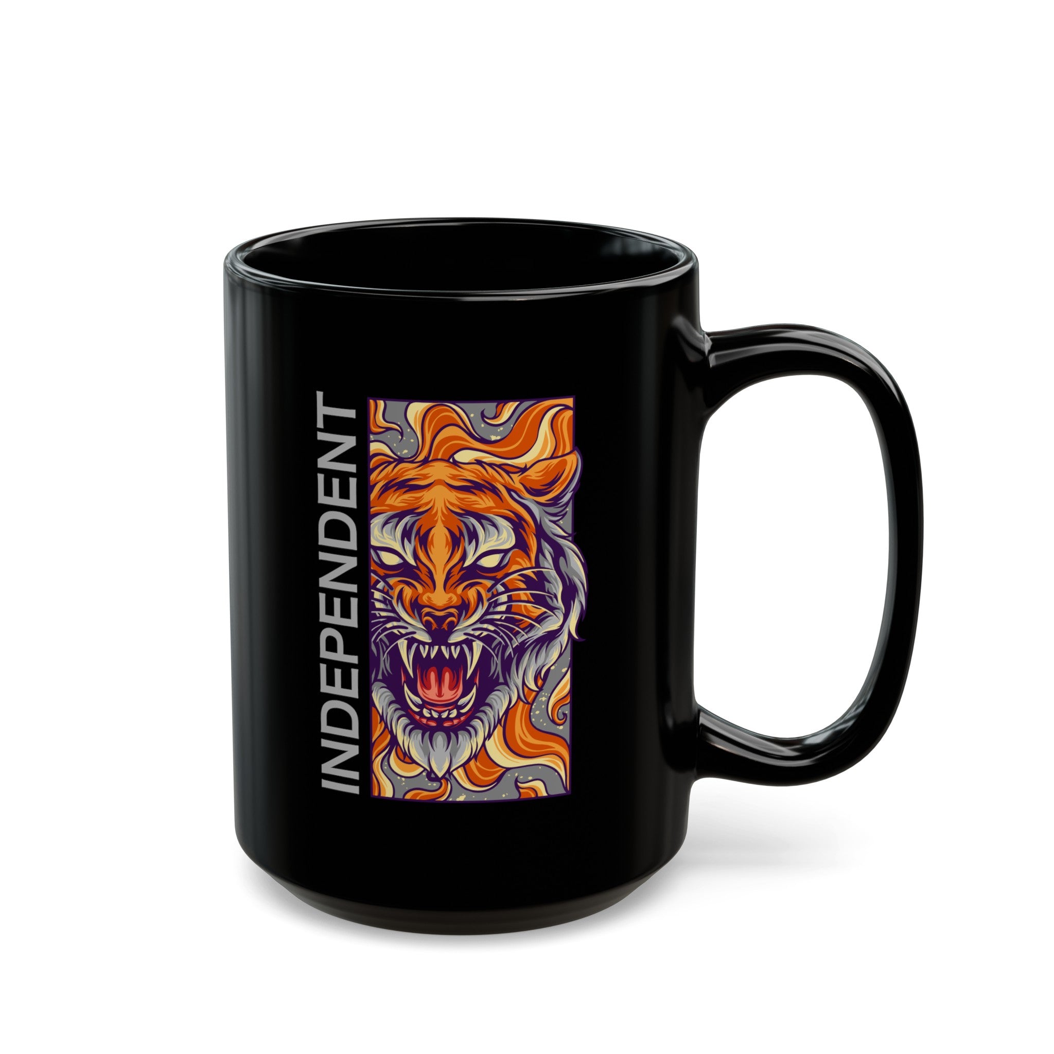 Independent Black Mug (11oz, 15oz)-Phoenix Styles