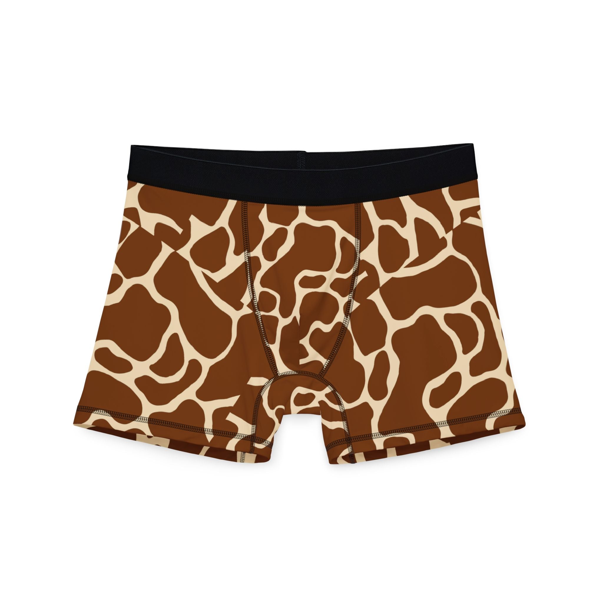 Giraffe Print Men Boxers - Comfortable and Stylish Underwear for Animal Lovers