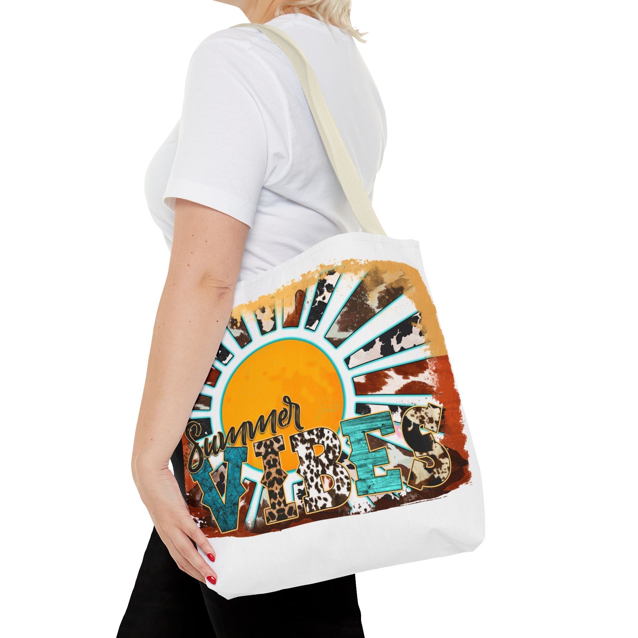 Summer Vibes Tote Bag-Phoenix Styles