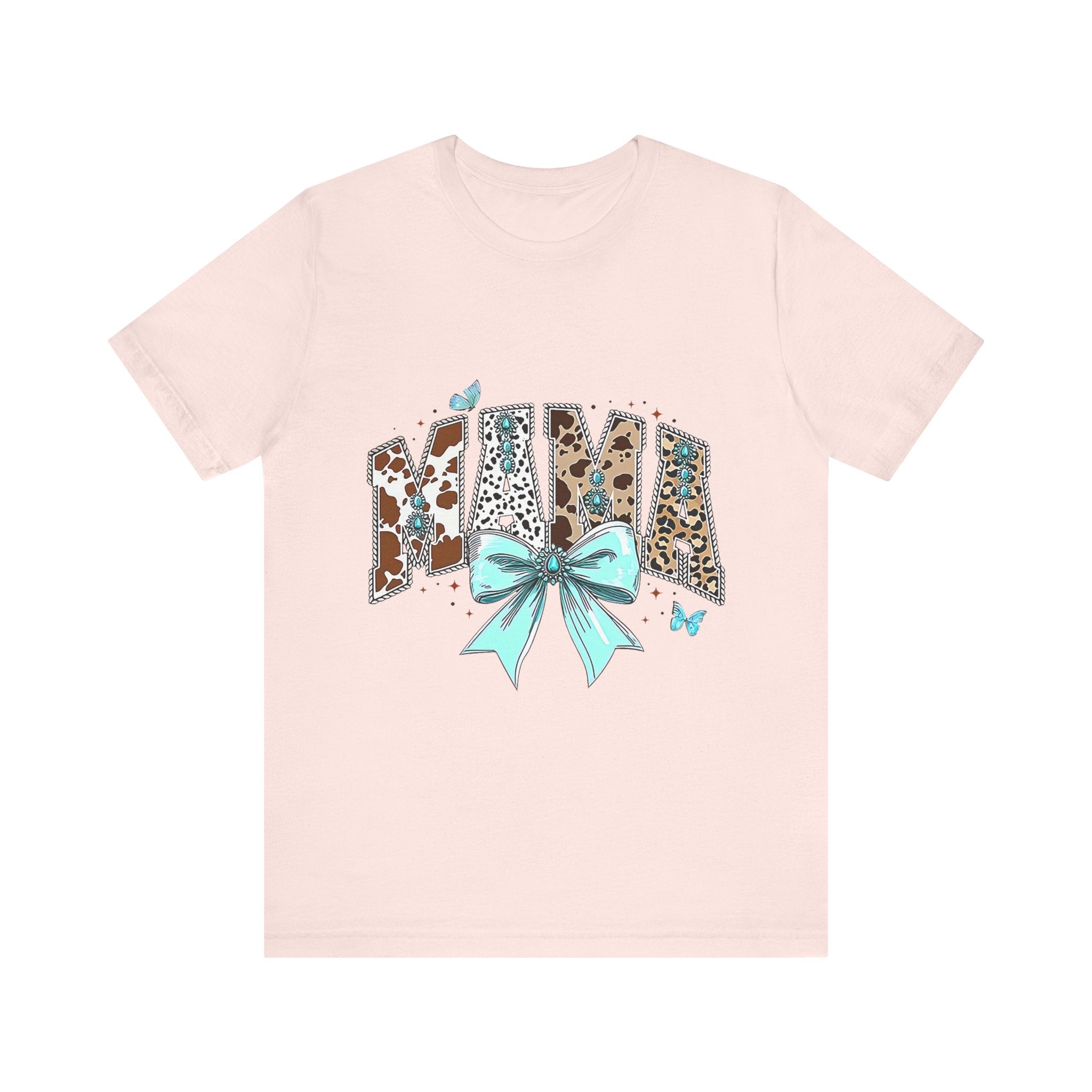 Nan with Blue Bow T-shirt