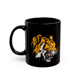 Tiger Black Mug (11oz, 15oz)-Phoenix Styles