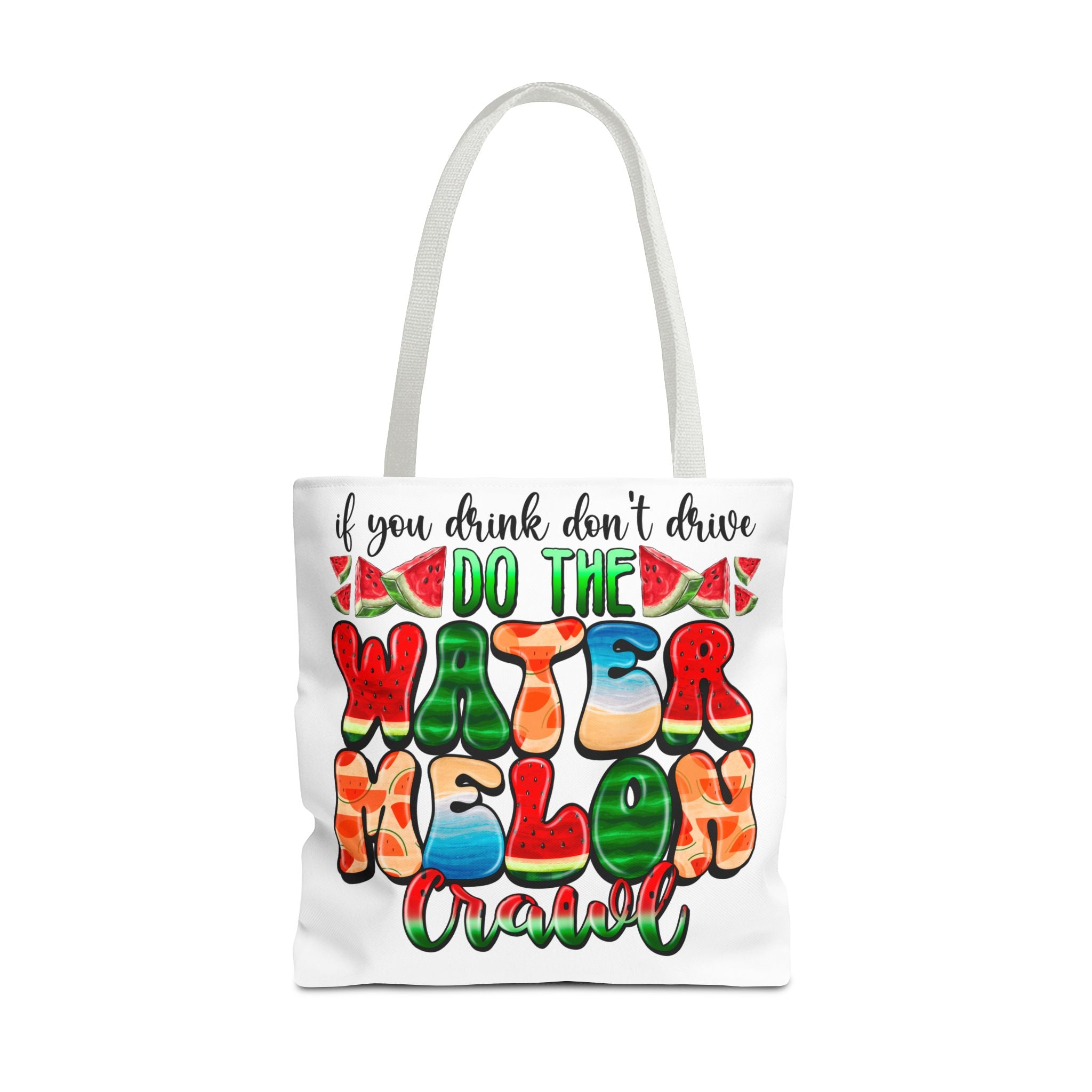 Do The Watermelon Crawl Tote Bag-Phoenix Styles