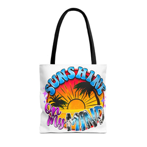 Sunshine On My Mind Tote Bag-Phoenix Styles