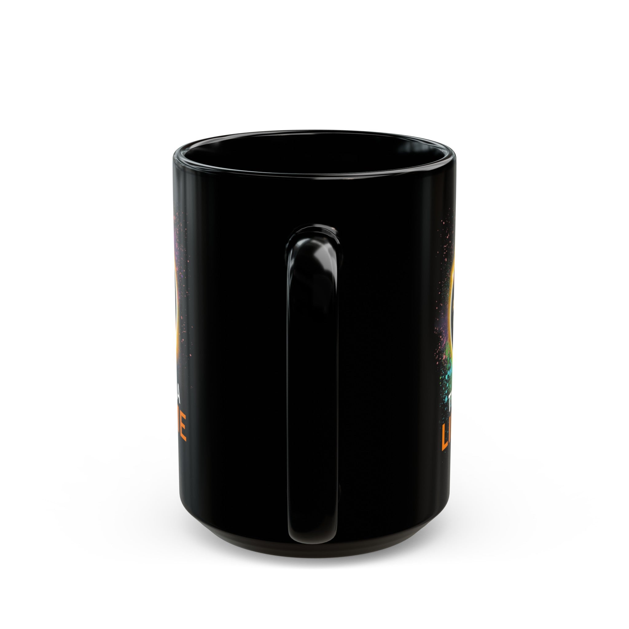 Twice In A Lifetime Solar Black Mug (11oz, 15oz)-Phoenix Styles