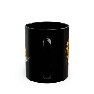 Tiger Black Mug (11oz, 15oz)-Phoenix Styles