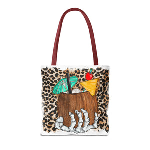 Summer Coconut Tote Bag-Phoenix Styles