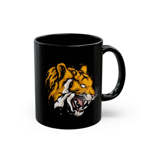 Tiger Black Mug (11oz, 15oz)-Phoenix Styles