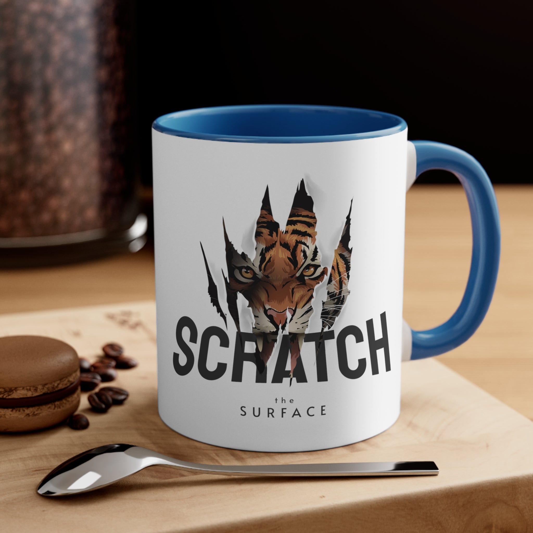 Scrath The Surface Accent Coffee Mug, 11oz-Phoenix Styles