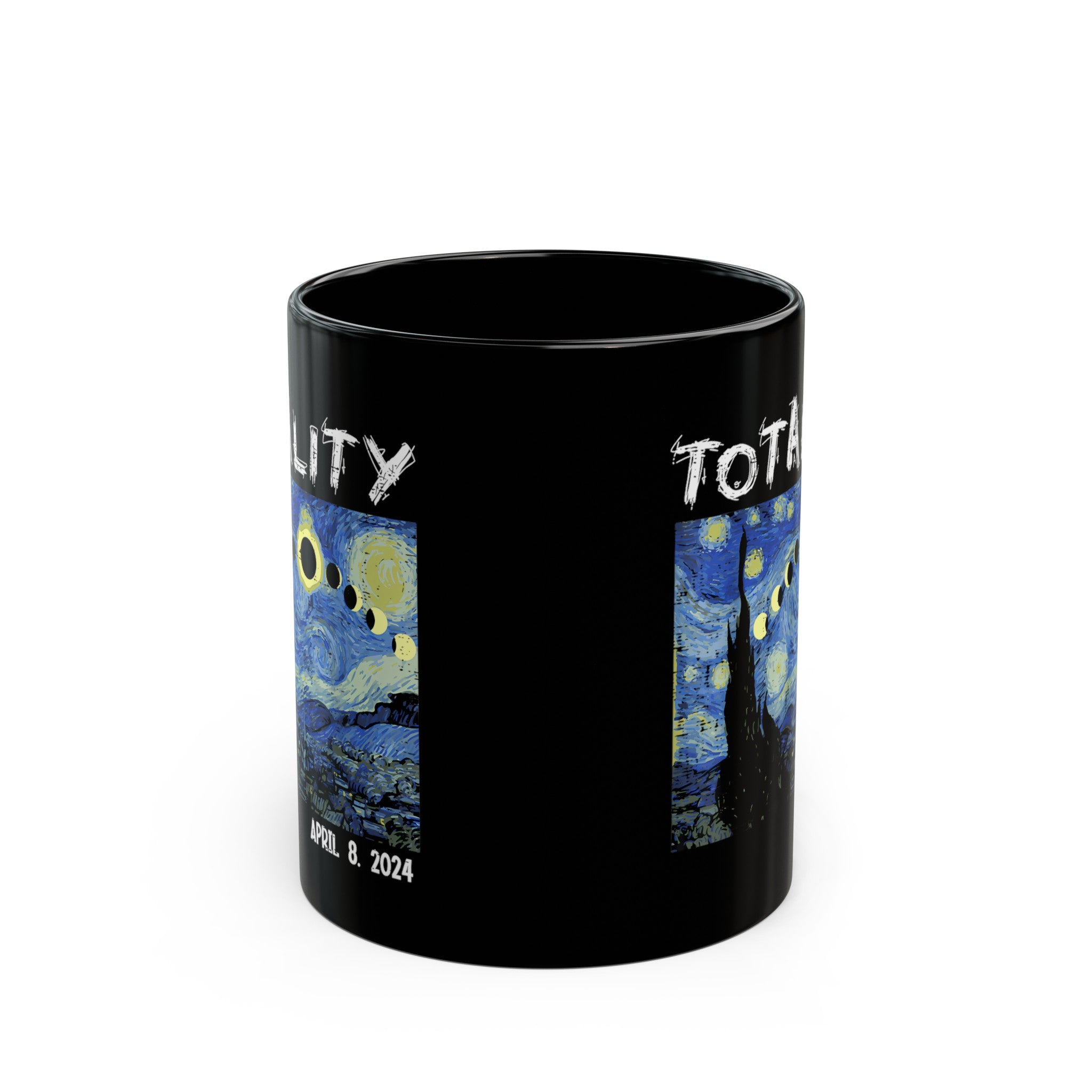 Totality Black Mug (11oz, 15oz)-Phoenix Styles