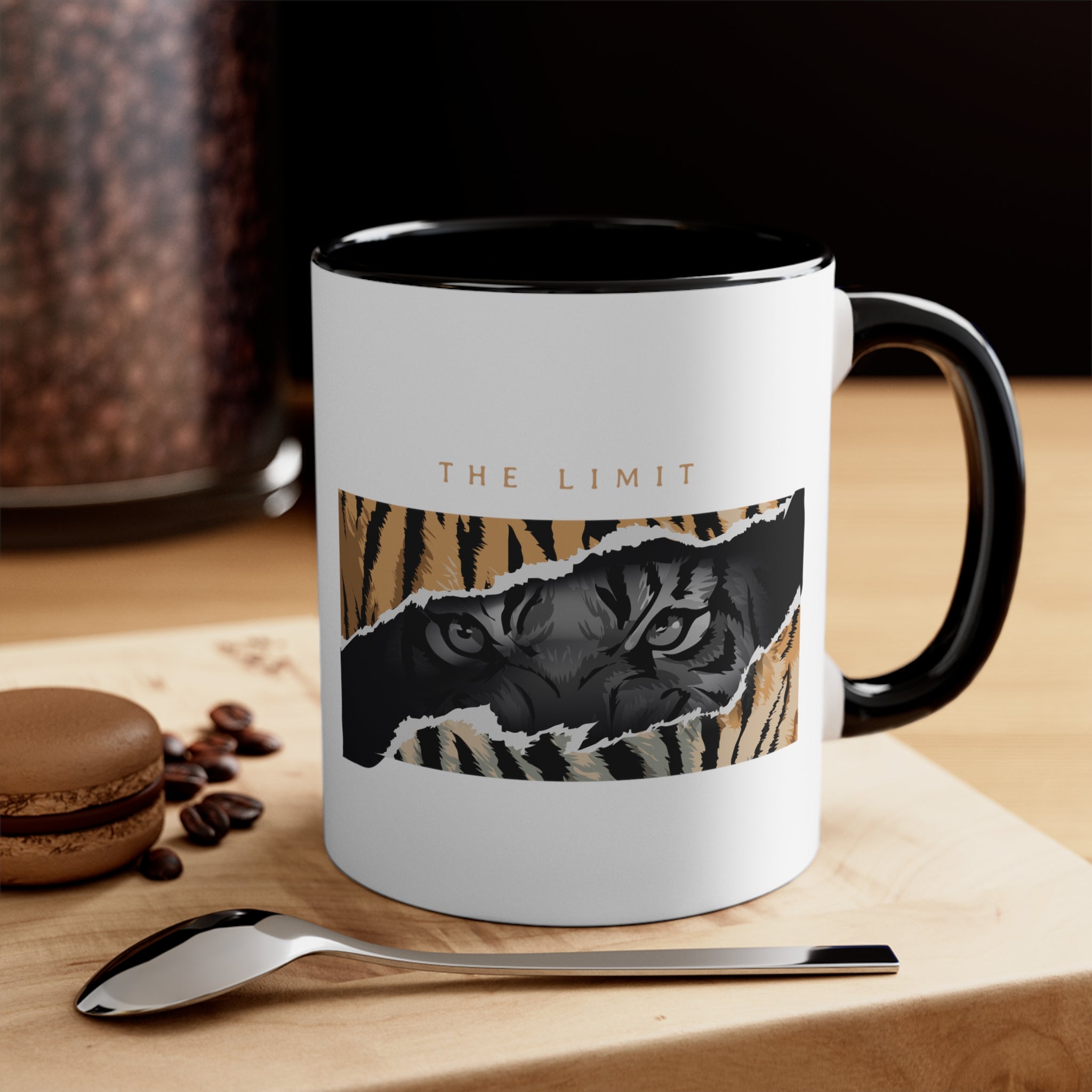 The Limit Accent Coffee Mug, 11oz-Phoenix Styles