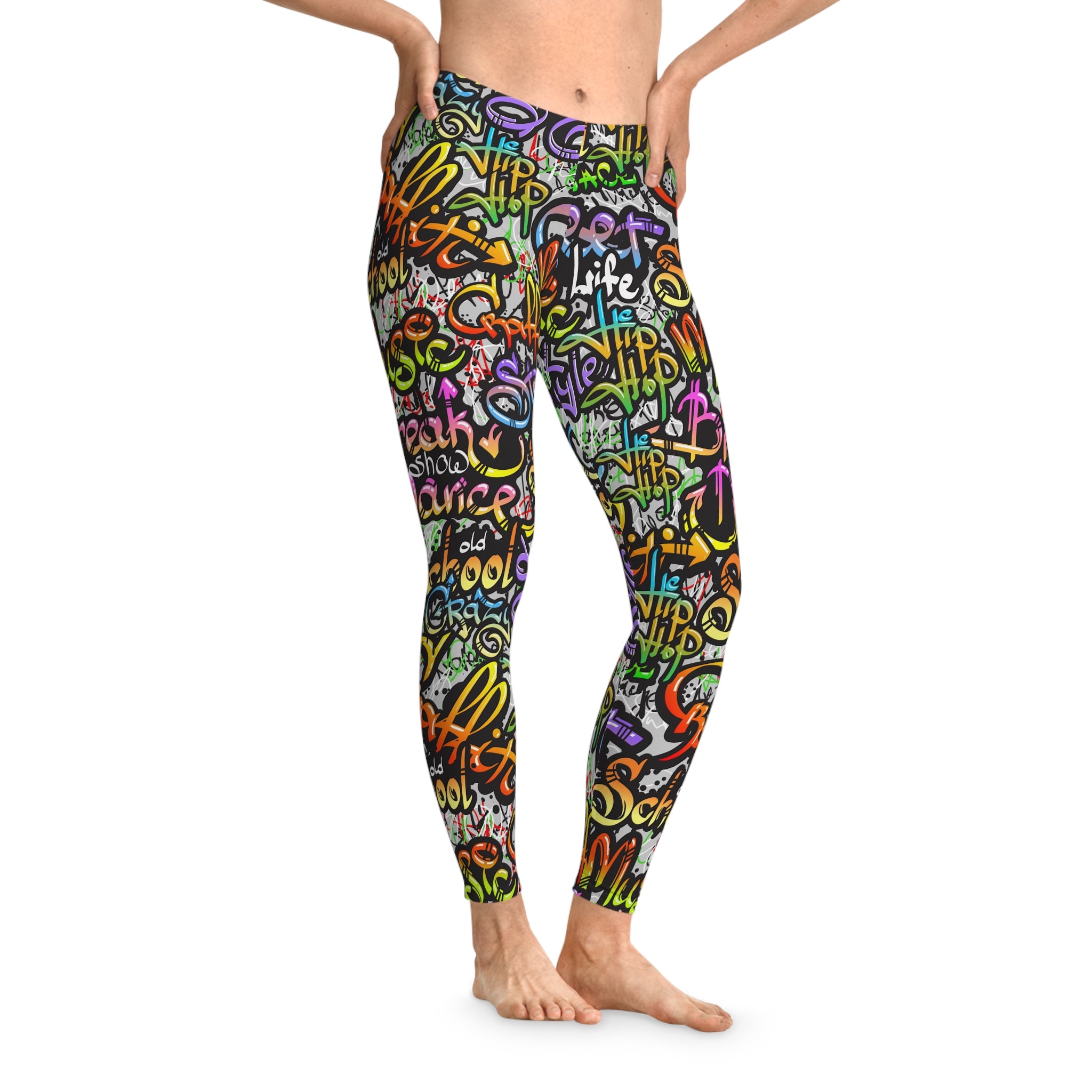 Urban Storm Graffiti Leggings