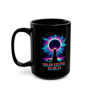 Solar Eclipse Black Mug (11oz, 15oz)-Phoenix Styles