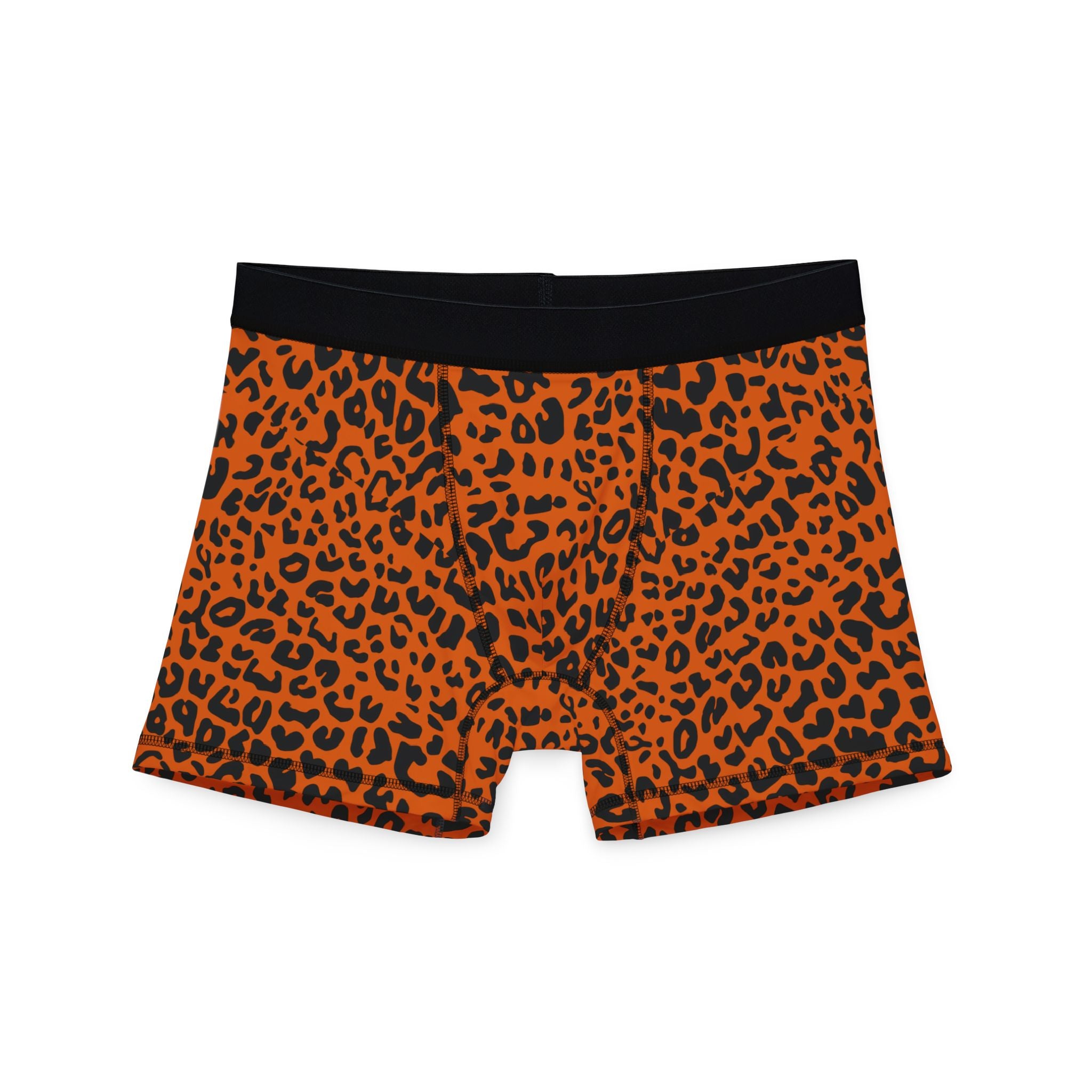 Stylish Leopard Print Men's Boxers - Comfortable & Trendy Underwear