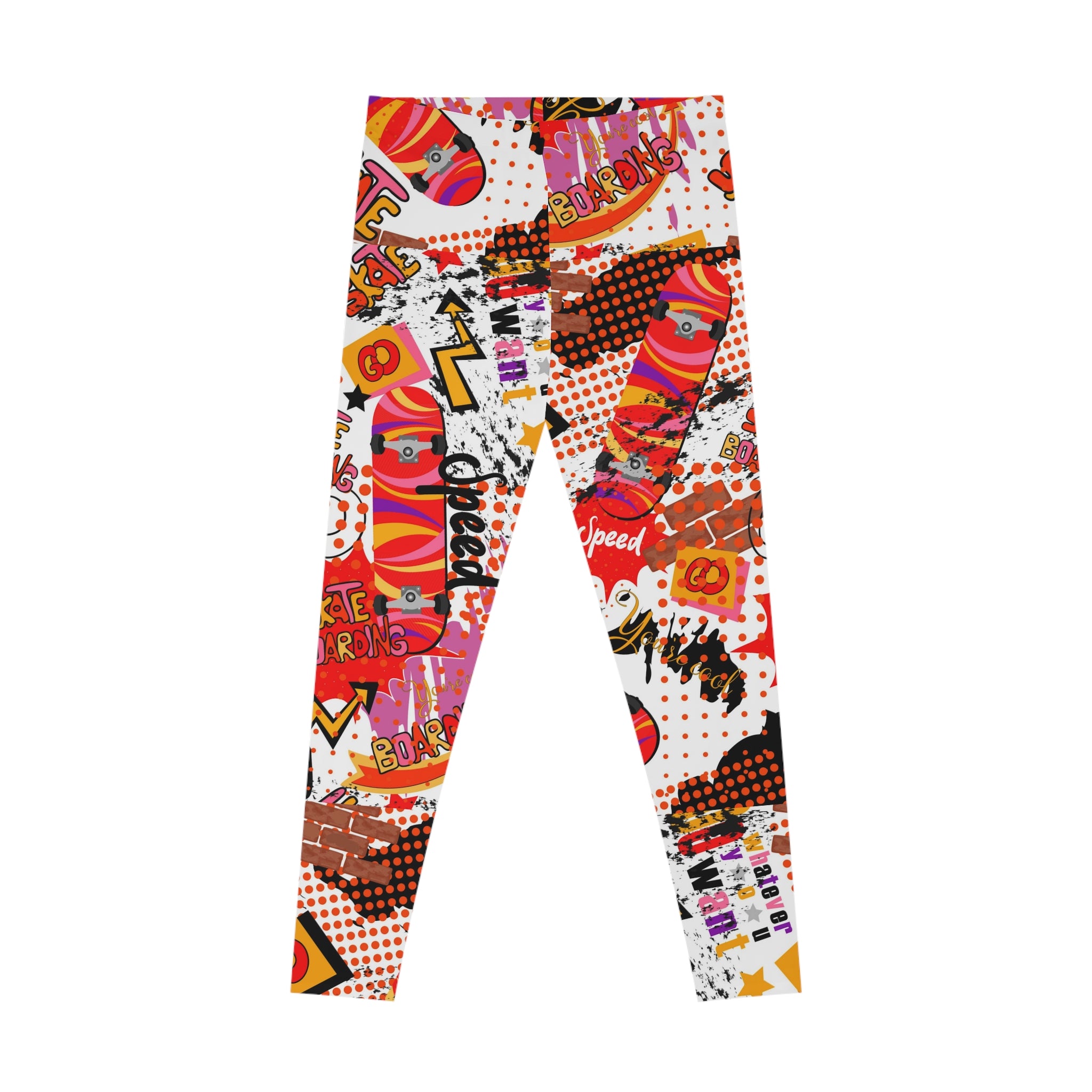 Urban Pulse Graffiti Leggings