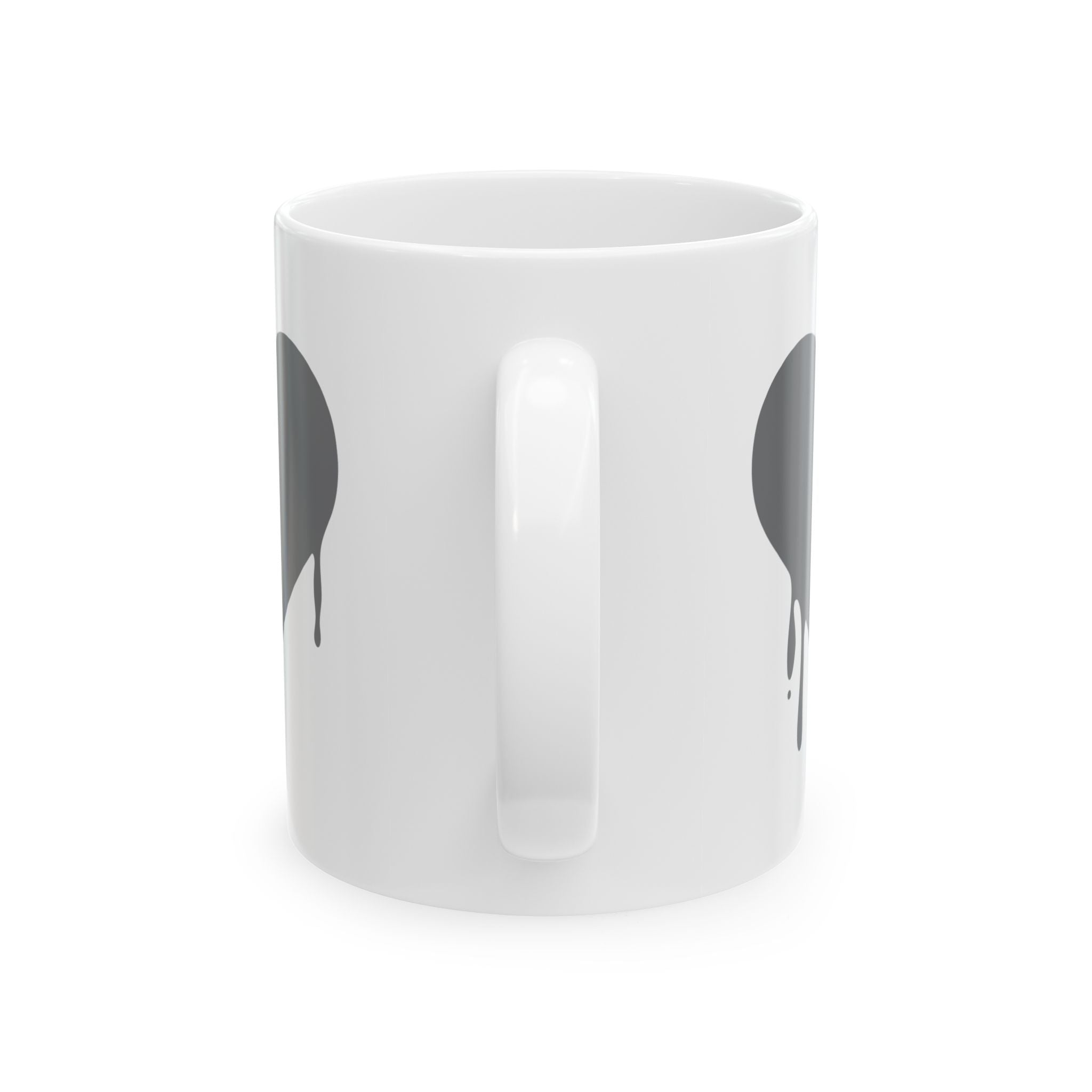 Drippin Heart Ceramic Mug-Phoenix Styles