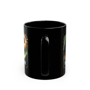 Solar Eclipse Ape Black Mug (11oz, 15oz)-Phoenix Styles