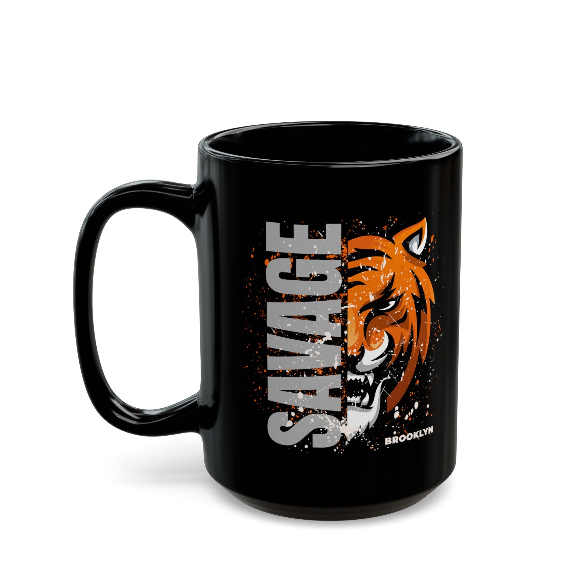 Savage Black Mug (11oz, 15oz)-Phoenix Styles