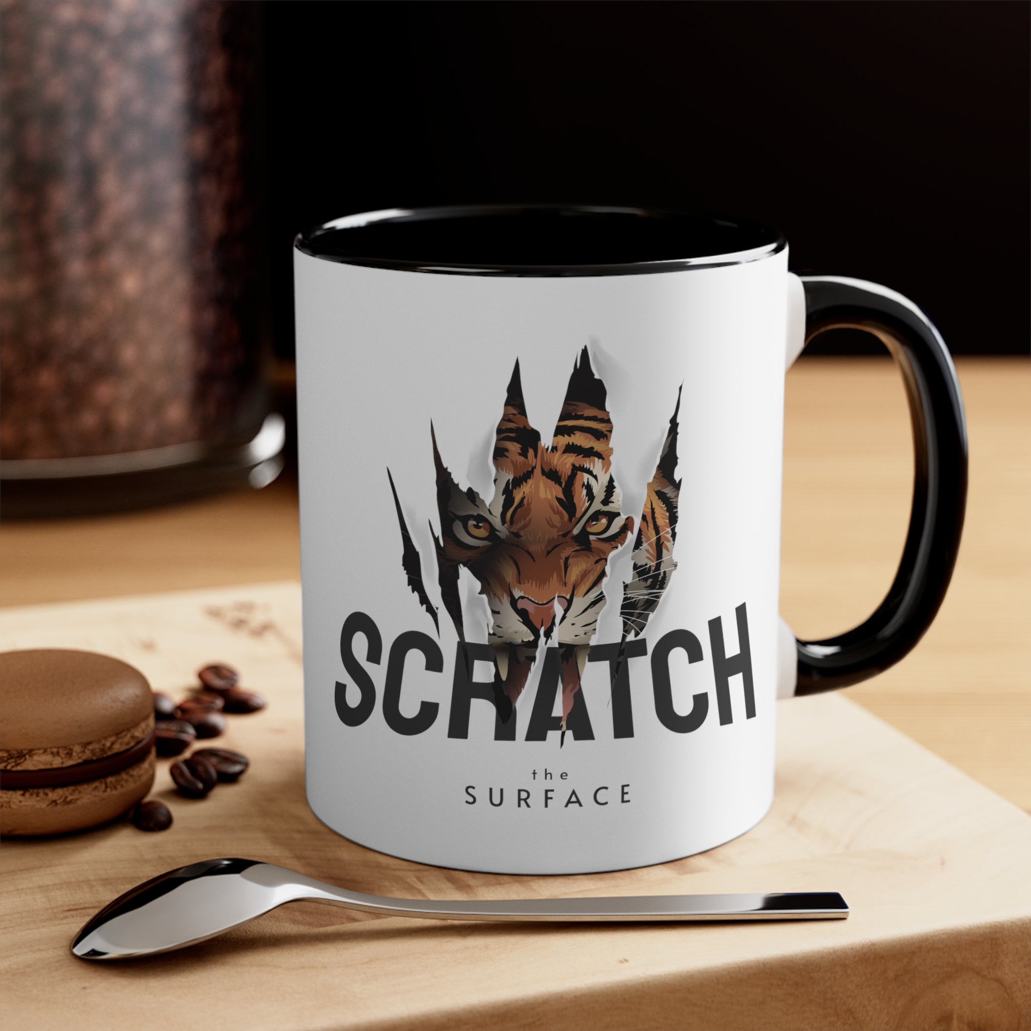 Scrath The Surface Accent Coffee Mug, 11oz-Phoenix Styles