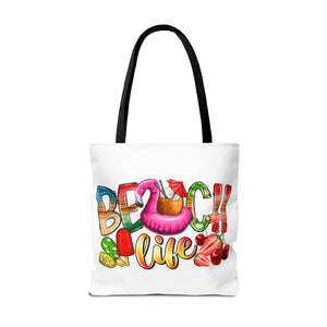 Beach Life Tote Bag-Phoenix Styles