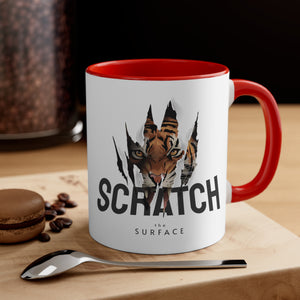 Scrath The Surface Accent Coffee Mug, 11oz-Phoenix Styles