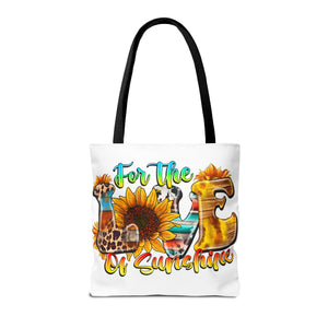 For The Love of Sunshine Tote Bag-Phoenix Styles