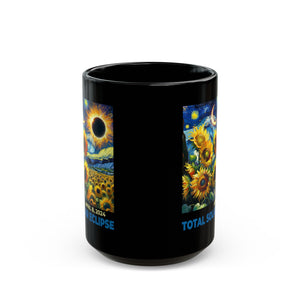 Total Eclipse Black Mug (11oz, 15oz)-Phoenix Styles