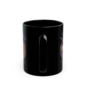 A Free Spirit Black Mug (11oz, 15oz)-Phoenix Styles