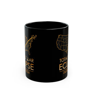 Total Solar Eclipse Black Mug (11oz, 15oz)-Phoenix Styles