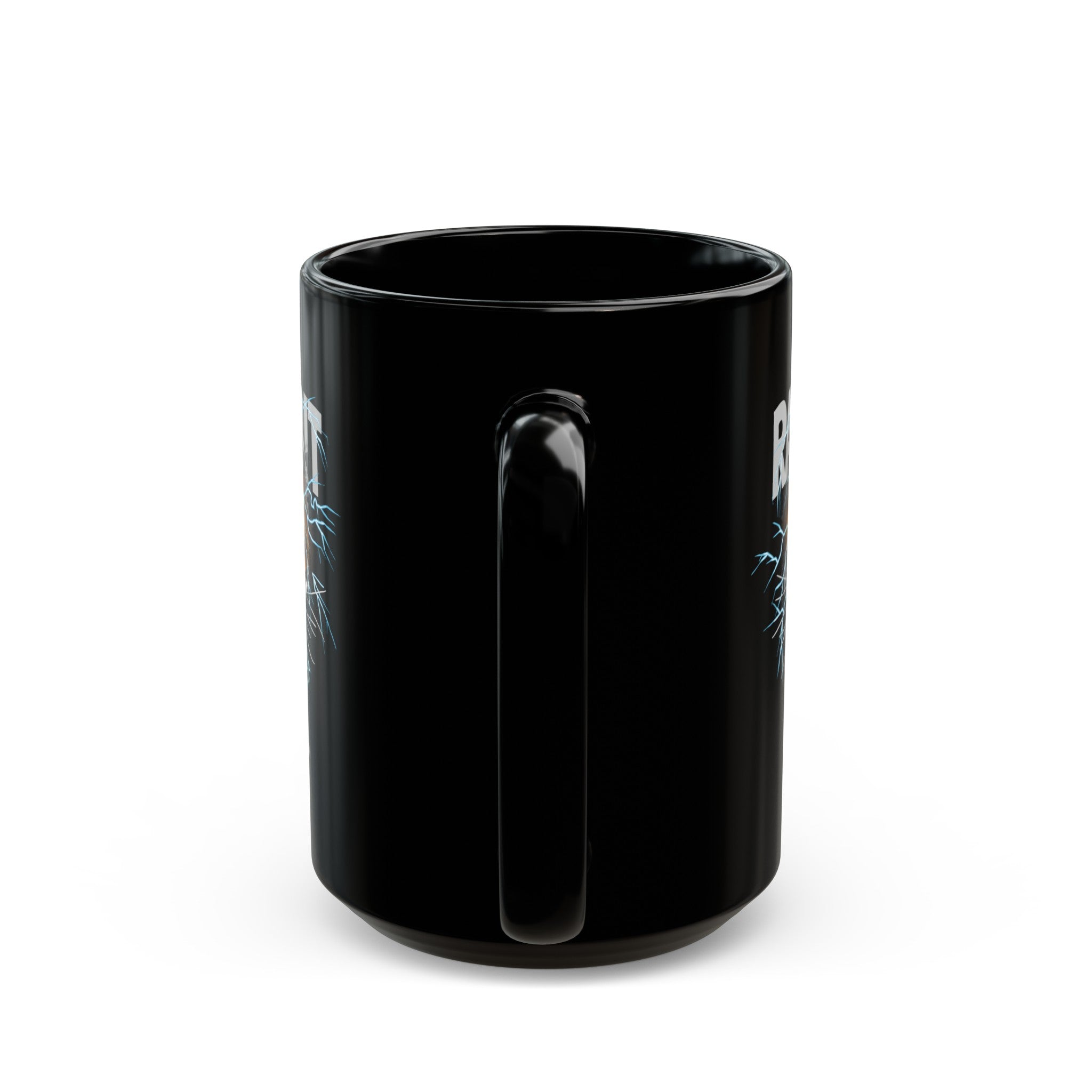 Raw Habit Black Mug (11oz, 15oz)-Phoenix Styles