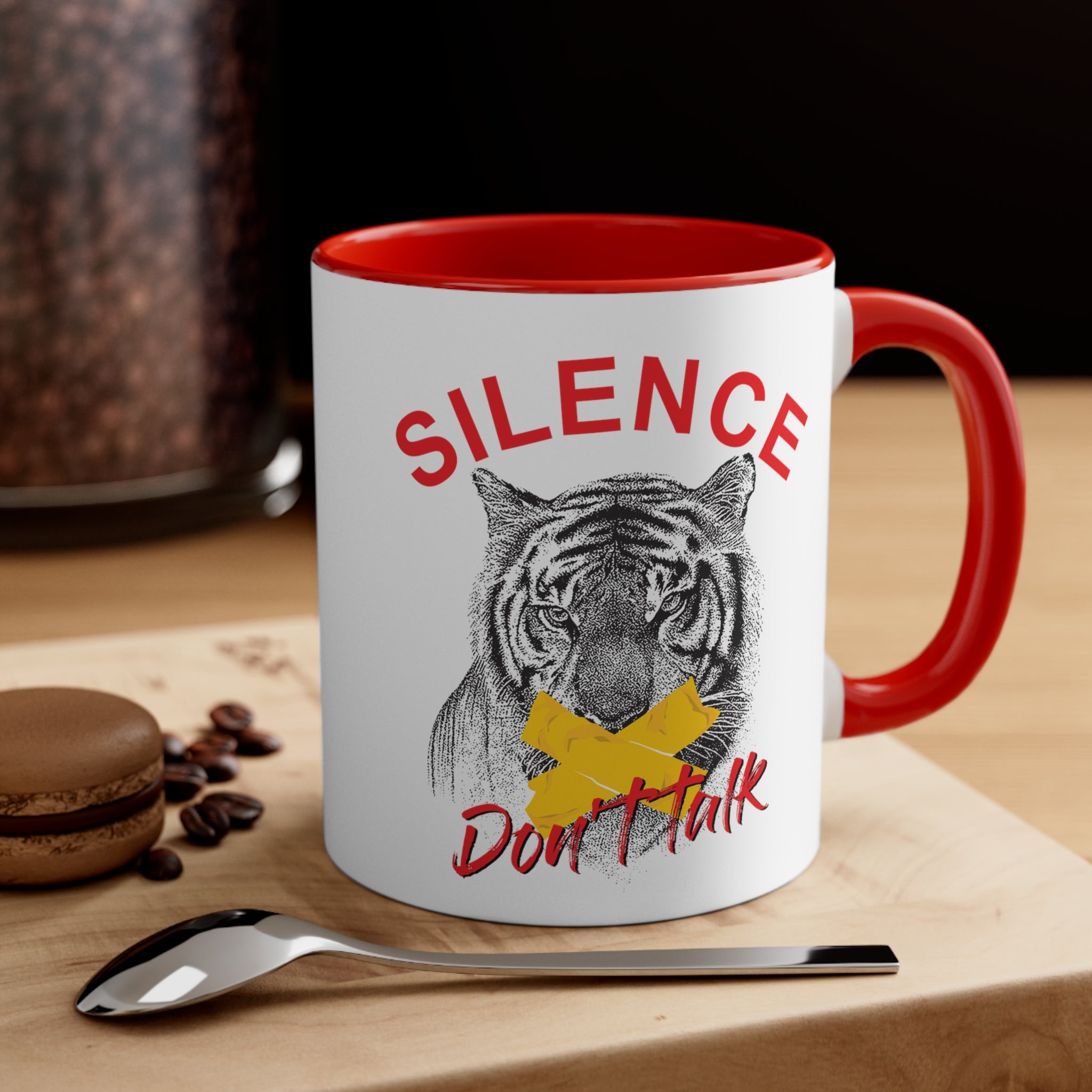 Dont Talk Accent Coffee Mug, 11oz-Phoenix Styles