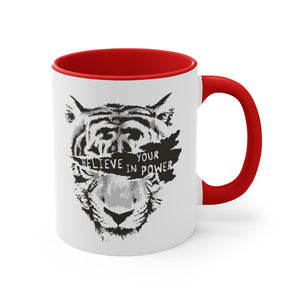 Believe In Your Power Accent Coffee Mug, 11oz-Phoenix Styles