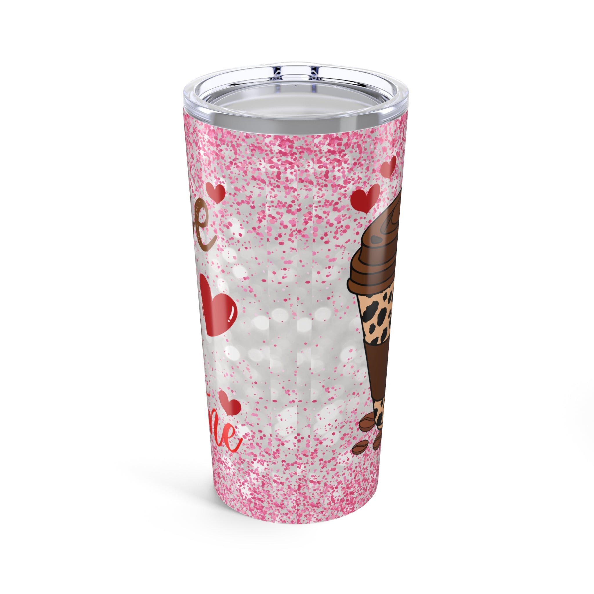 Coffee Is My Valentines Tumbler 20oz-Phoenix Styles