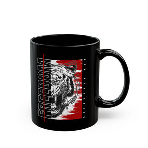 Freedom Black Mug (11oz, 15oz)-Phoenix Styles